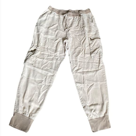 Young Fabulous & Broke Pants - Young, Fabulous, and Broke Tan Joggers (L)